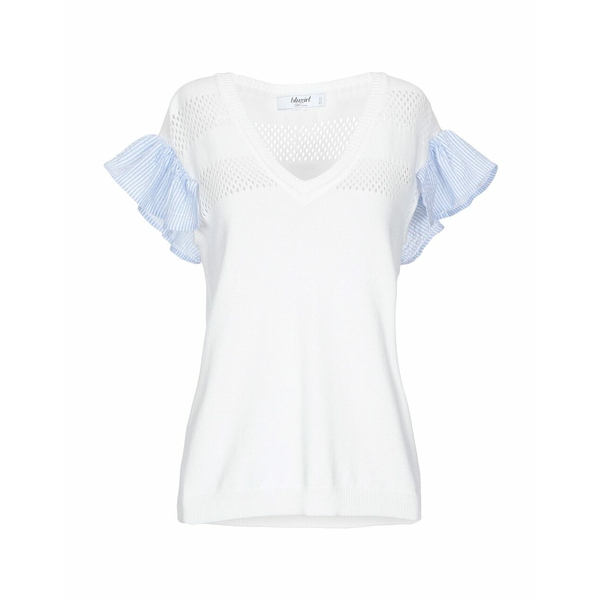 ブルーガール 人気のファッションブランド！ レディース アウター ニットセーター White 62%OFF Sweaters BLUMARINE BLUGIRL 全商品無料サイズ交換