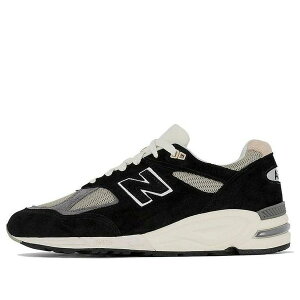 New Balance �j���[�o�����X �����Y �X�j�[�J�[ �yNew Balance Teddy Santis x 990v2 Made in USA 'Black' M990TE2�z �T�C�Y US_M_4