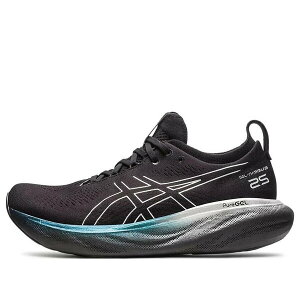ASICS AVbNX Y Xj[J[ yASICS Gel-Nimbus 25 Platinum 'Black Pure Silver' 1011B616-001z TCY US_6(24.0cm)