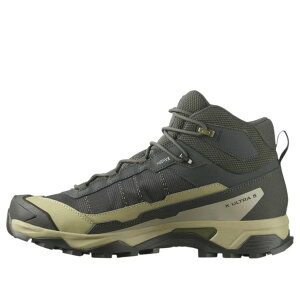 SALOMON �T������ �����Y �X�j�[�J�[ �ySALOMON X Ultra 5 Mid Gore-Tex 'Peat Gray Green' 477543�z �T�C�Y US_11(29.0cm)