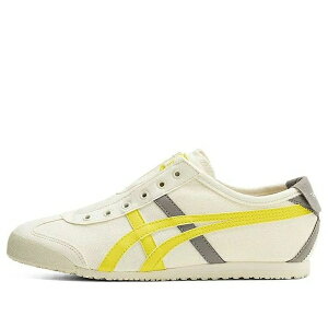 Onitsuka Tiger オニツカタイガー レディース スニーカー White/Yellow/Grey 【(WMNS) Onitsuka Tiger Mexico 66 Slip-On 'White Yellow Grey' 1182A087-750】 サイズ US_6(23.0cm)