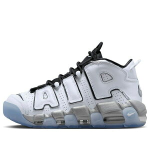Nike �i�C�L ���f�B�[�X �X�j�[�J�[ WHITE/MTLC SILVER-BLACK-CLEAR �y(WMNS) Nike Air More Uptempo 'White Chrome' DV7408-100�z �T�C�Y US_5.5(22.5cm)