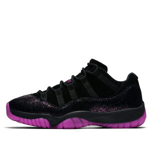 Air Jordan �W���[�_�� ���f�B�[�X �X�j�[�J�[ Black/Purple �y(WMNS) Air Jordan 11 Low 'Rook to Queen' AR5149-005�z �T�C�Y US_7(24.0cm)
