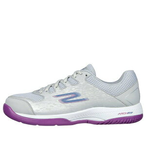 Skechers �X�P�b�`���[�Y ���f�B�[�X �X�j�[�J�[ Grey Purple �y(WMNS) Skechers Viper Court Pickleball Shoes 'Grey Purple' 172070C-GYPR�z �T�C�Y US_6.5(23.5cm)
