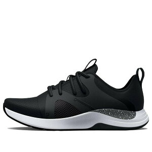Under Armour A_[A[}[ fB[X Xj[J[ BLACK/WHITE y(WMNS) Under Armour Charged Breathe Lace TR 'Black Speckled' 3025058-001z TCY US_8(25.0cm)