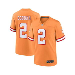 �i�C�L �����Y �V���c �g�b�v�X Men's Emeka Egbuka Creamsicle Tampa Bay Buccaneers Alternate 2 Game Jersey Creamsicle