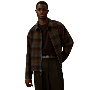 JoNC Y WPbgu] AE^[ Men's Regular-Fit Full Zip Jacket Thrush