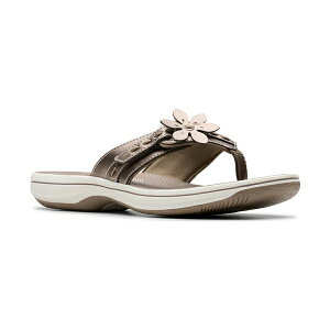 N[NX fB[X IbNXtH[h V[Y Women's Cloudsteppers Breeze Opal Flip-Flops Pewter