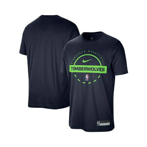 �i�C�L �����Y T�V���c �g�b�v�X Men's Navy Minnesota Timberwolves 2025/26 On-Court Flare Performance Practice T-Shirt Navy