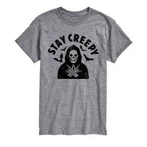 �G�A�E�F�[�u�X �����Y T�V���c �g�b�v�X Men's Stay Creepy Classic Fit T-shirt Gray