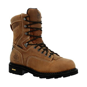 W[Wu[c Y u[c V[Y Men's Comfort Core Composite Toe Waterproof Logger Work Boot Crazy horse