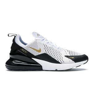 Nike �i�C�L �����Y �X�j�[�J�[ �yNike Air Max 270 White Metallic Gold Black�z �T�C�Y US_10(28.0cm) White/Metallic Gold-Black