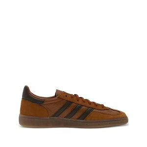 �A�f�B�_�X �����Y �X�j�[�J�[ �V���[�Y Handball spezial three-stripe sneakers Brown