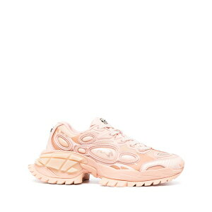 �����{�[ ���f�B�[�X �X�j�[�J�[ �V���[�Y Panelled chunky-sole sneakers Pink