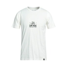 【送料無料】 ディム マック メンズ Tシャツ トップス T-shirts White