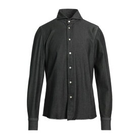 【送料無料】 フィナモレ 1925 メンズ シャツ トップス Denim shirts Black