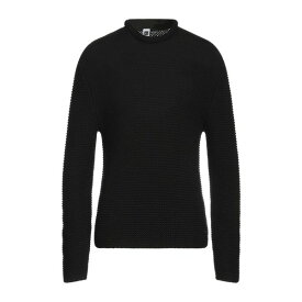 【送料無料】 バーク メンズ ニット&セーター アウター Sweaters Black