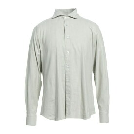 【送料無料】 フィナモレ 1925 メンズ シャツ トップス Shirts Light green