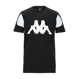 【送料無料】 カッパ コントロール メンズ Tシャツ トップス T-shirts Black