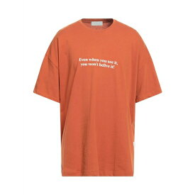 【送料無料】 シー ナイン ポイント スリー メンズ Tシャツ トップス T-shirts Rust