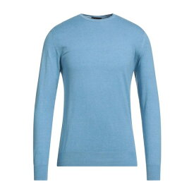 【送料無料】 エイチエスアイオー メンズ ニット&セーター アウター Sweaters Sky blue