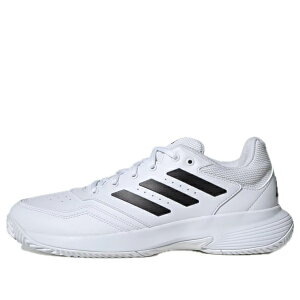 adidas �A�f�B�_�X �����Y �X�j�[�J�[ �yadidas GameCourt 2 'Cloud White Core Black' IF6847�z �T�C�Y US_M_4