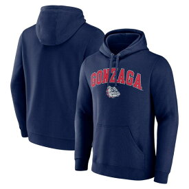 ファナティクス メンズ パーカー・スウェットシャツ アウター Gonzaga Bulldogs Fanatics Branded Campus Pullover Hoodie Navy