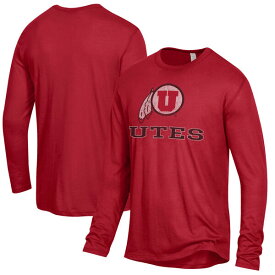 オルタナティヴ アパレル メンズ Tシャツ トップス Utah Utes Alternative Apparel Keeper Long Sleeve TShirt Red