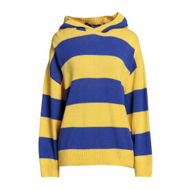【送料無料】 エムエスジイエム レディース ニット&セーター アウター Sweaters Yellow