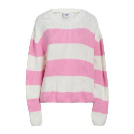 【送料無料】 エムエスジイエム レディース ニット&セーター アウター Sweaters Pink