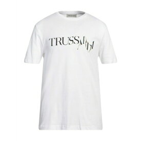 【送料無料】 トラサルディ メンズ Tシャツ トップス T-shirts White