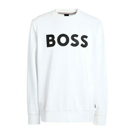 【送料無料】 ボス メンズ パーカー・スウェットシャツ アウター Sweatshirts White
