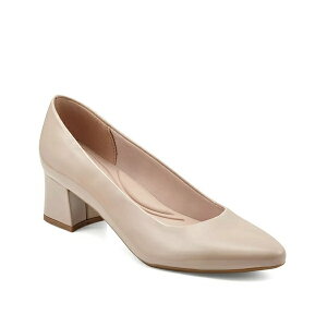 イージースピリット レディース パンプス シューズ Nicole Pump Beige Patent