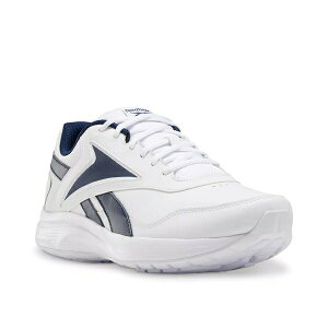 [{bN Y Xj[J[ V[Y Walk Ultra 7 DMX Walking Sneaker - Men's White/Navy