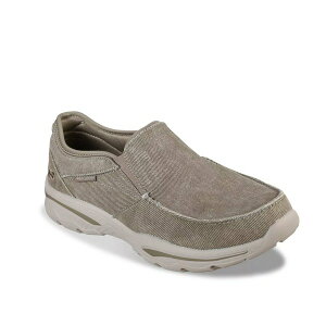 XPb`[Y Y Xb|E[t@[ V[Y Relaxed Fit Creston Moseco Slip-On Taupe