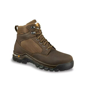 J[n[g Y u[c V[Y Rugged Flex Waterproof Steel Toe Work Boot - Men's Dark Brown