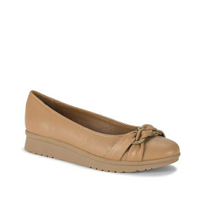 xAgbvX fB[X T_ V[Y Aurora Wedge Slip-On Cognac