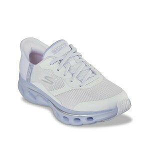 XPb`[Y fB[X Xj[J[ V[Y Go Walk Glide Step 2.0 Belah Sneaker- Women's White/Purple