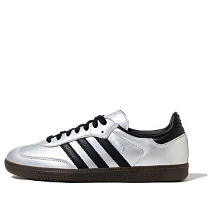 adidas �A�f�B�_�X ���f�B�[�X �X�j�[�J�[ �y(WMNS) adidas Samba OG 'Silver Metallic Black Gum' JI4218�z �T�C�Y US_5(22.0cm)