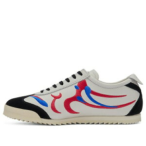 Onitsuka Tiger �I�j�c�J�^�C�K�[ ���f�B�[�X �X�j�[�J�[ �y(WMNS) Onitsuka Tiger Mexico 66 Deluxe 'White Fiery Red' 1182A187-103�z �T�C�Y US_8(25.0cm)