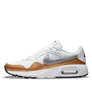 Nike �i�C�L ���f�B�[�X �X�j�[�J�[ �y(WMNS) Nike Air Max SC 'White Metallic Gold' CW4554-107�z �T�C�Y US_9(26.0cm)