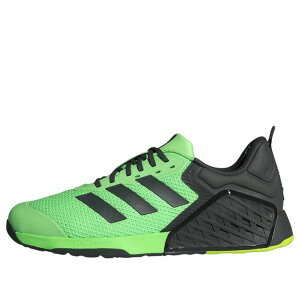 adidas �A�f�B�_�X �����Y �X�j�[�J�[ �yadidas Dropset 3 'Lime Burst Carbon' JR1668�z �T�C�Y US_9(27.0cm)