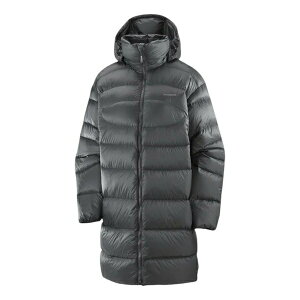 SALOMON T fB[X Xj[J[ y(WMNS) Salomon Outline Novelty Down Hooded Jacket 'Deep Black' C26154z TCY US_W_L