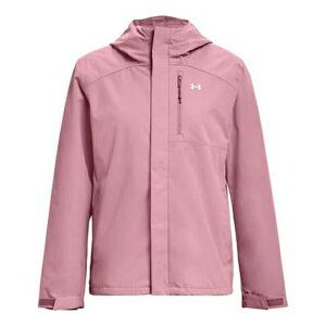 Under Armour アンダーアーマー レディース スニーカー 【(WMNS) Under Armour Under Armor Autumn Three-in-One Woven Hooded Jacket 'Pink' 1371593-697】 サイズ US_W_S