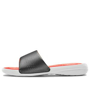 Under Armour アンダーアーマー レディース スニーカー 【(WMNS) Under Armour Playmaker Fixed Strap Slippers Black/Orange 3000063-104】 サイズ US_9(26.0cm)