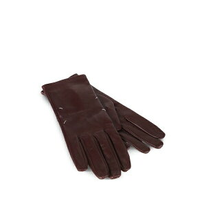 �}���^���}���W�F�� ���f�B�[�X ��� �A�N�Z�T���[ Leather fou-stitches gloves Red