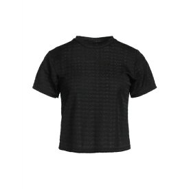 【送料無料】 ジーシーディーエス レディース Tシャツ トップス T-shirts Black