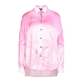 【送料無料】 ディスクレイマー レディース シャツ トップス Shirts Pink