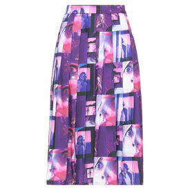 【送料無料】 エムエスジイエム レディース スカート ボトムス Midi skirts Purple