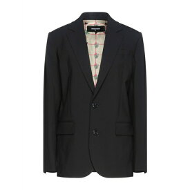 ディースクエアード レディース ジャケット＆ブルゾン アウター Suit jackets Black